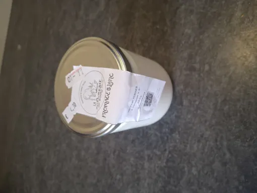 Nouveauté à la boutique : fromage blanc de la chèvrerie de Bourg-Saint-Bernard en format 380 g, Vallesvilles, Ferme Le Clavel