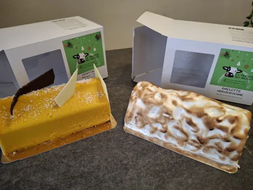 Promotion exceptionnelle sur nos bûches glacées aujourd'hui et demain, Vallesvilles, Ferme Le Clavel