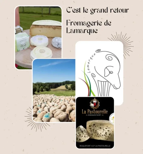 Reprise des livraisons de la Fromagerie de Lamarque, Vallesvilles, Ferme Le Clavel