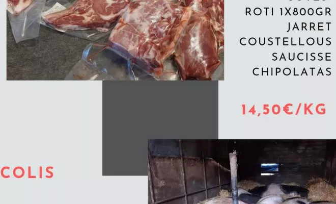 Producteur de viande, Vallesvilles, Ferme Le Clavel